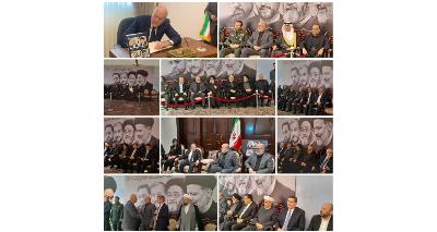 The mourning ceremony of the martyr Dr. Raeisi and Dr. Amirabdollahiyan  have been held in the Iran’s Embassy